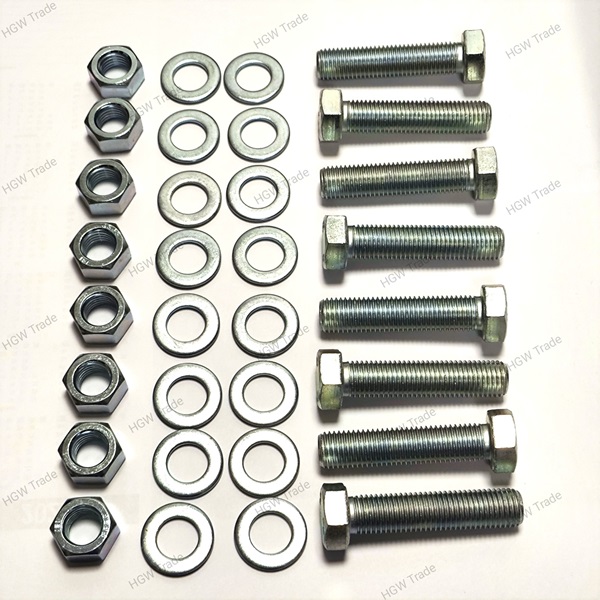 Sada spoj.na prírubu DN80,100/PN16(skrutky M16x70-8ks,matice,podložky)